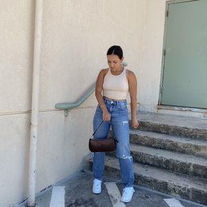 Zara dark denim jeans